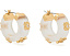 Серьги-кольца Kate Spade New York Heritage Bloom Small Hoops