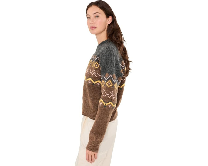 Джемпер Charlotte Fairisle с круглым вырезом от Levi's
