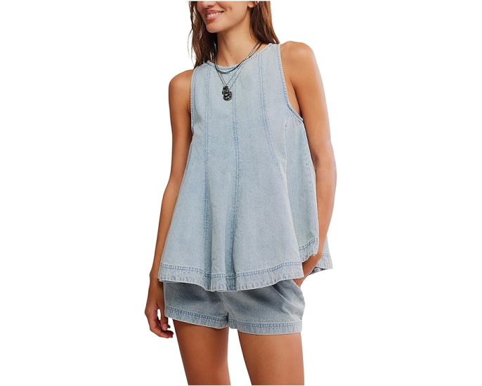 Джинсовый сет Cassius Free People с шортами