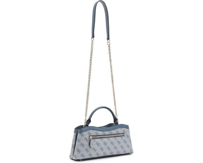 Сумка Lindsey Small 2 Compartment Satchel GUESS черная