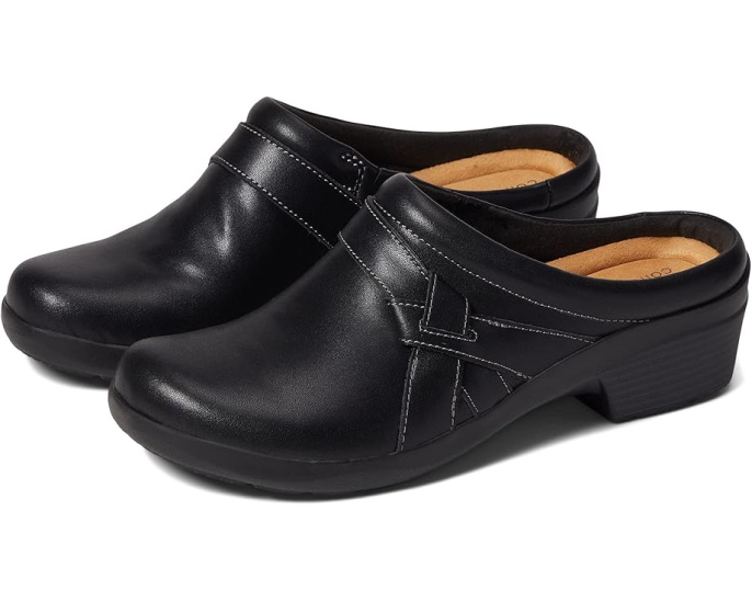 Клоги Clarks Angie Mist с мягкой кожей и подошвой EVA