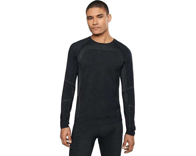 Термобелье Smartwool Intraknit All-Season Merino Base Layer Crew черное