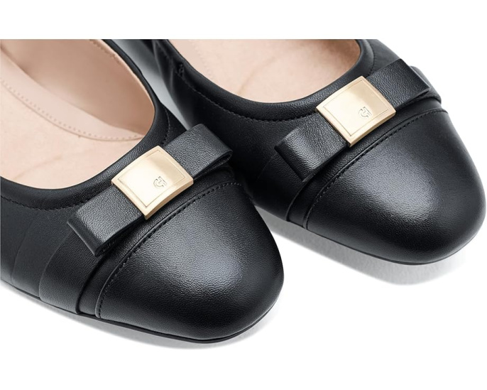 Балетки Cole Haan Go-To Tova Bow с бантом из кожи