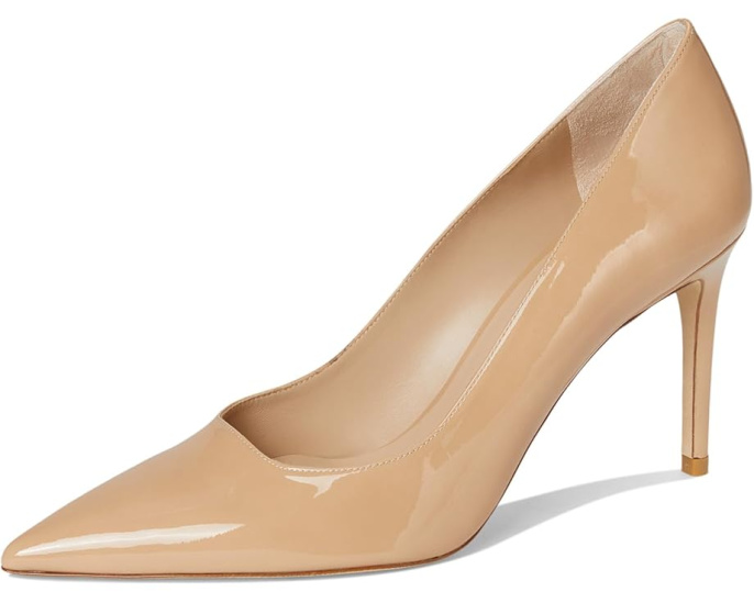 Туфли-лодочки Stuart Power 85 на шпильке с острым носком от Stuart Weitzman