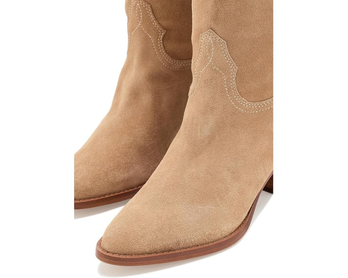 Сапоги замшевые Harpher Lauren Ralph Lauren высокие