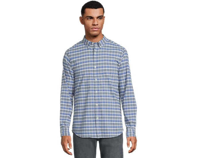 Рубашка Vineyard Vines Faraway из хлопка Performance в клетку