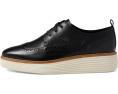 Оксфорды Originalgrand Platform Wing Tip на платформе с декоративными перфорациями от Cole Haan