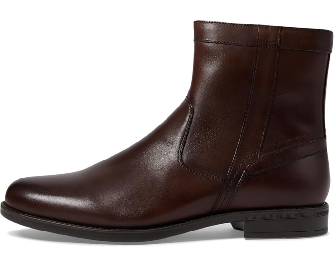Ботинки Florsheim Midtown на молнии с мыском без швов и стелькой Ortholite