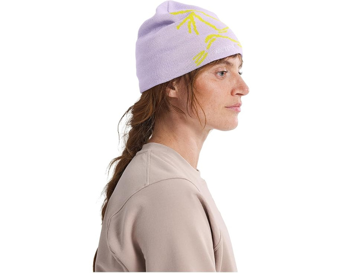 Шапка-бини Arc'teryx Bird Head Toque с начесом цвет Mallow/Euphoria