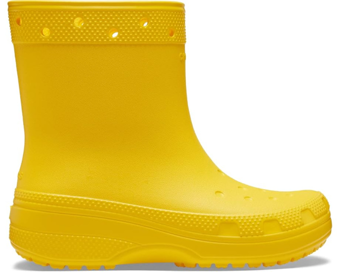 Резиновые сапоги Crocs Classic Rain Boot на платформе
