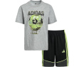 Детский спортивный костюм adidas Heather Color-Block