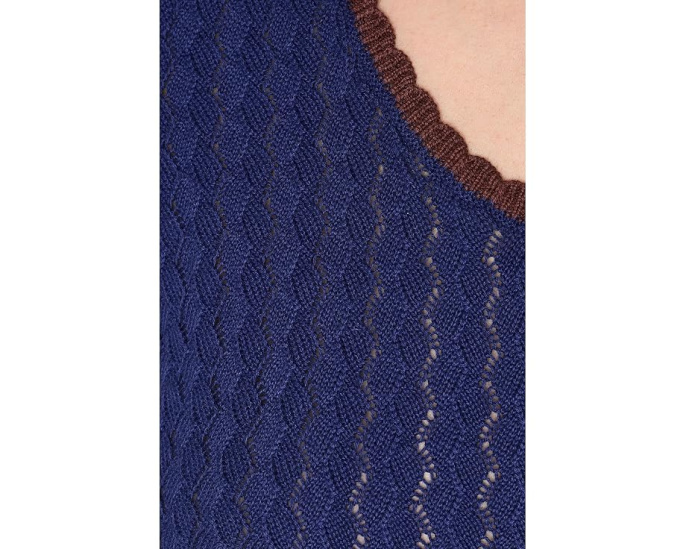 Вязаный топ Jocey Knit Top от Varley с круглым вырезом