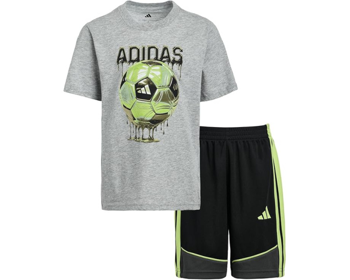 Детский спортивный костюм adidas Heather Color-Block