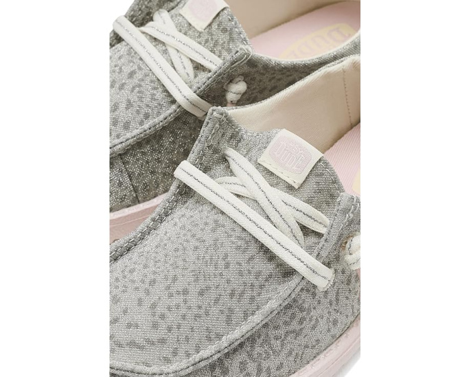 Hey Dude Wendy Luxe Leopard лоферы с блестками