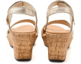 Сандалии Naot Summer Raffia на платформе с анатомической стелькой из пробки