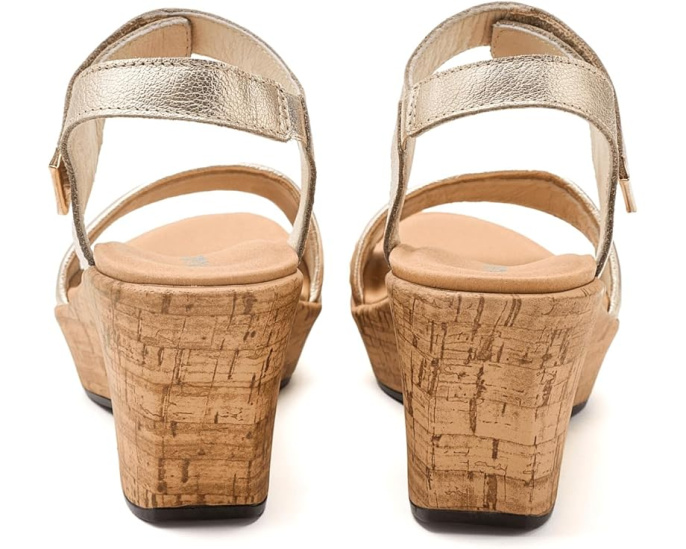Сандалии Naot Summer Raffia на платформе с анатомической стелькой из пробки
