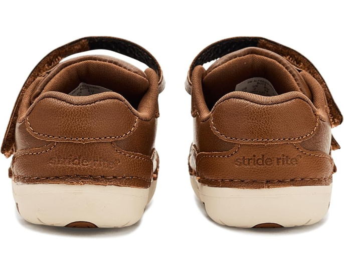Stride Rite Soft Motion Mini Alfredo детские туфли из натуральной кожи на двух липучках