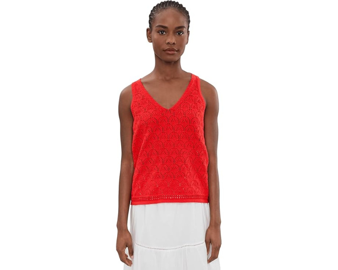 Pointelle Tank