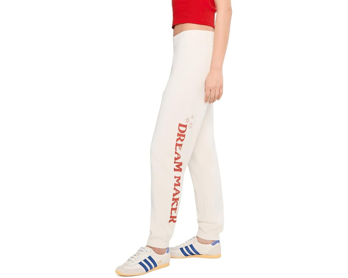 Джоггеры Barefoot Dreams CozyChic Ultra Lite Cotton с принтом улыбающегося солнца и звезд