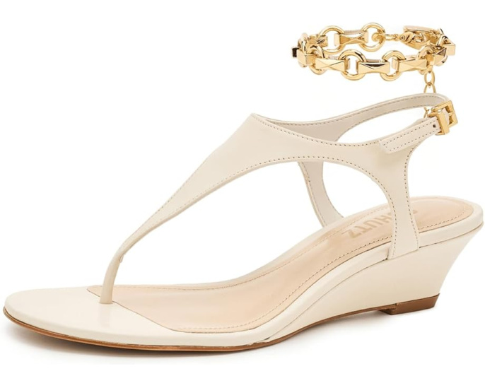 Босоножки Lys на мини-танкетке с украшением на щиколотке Schutz