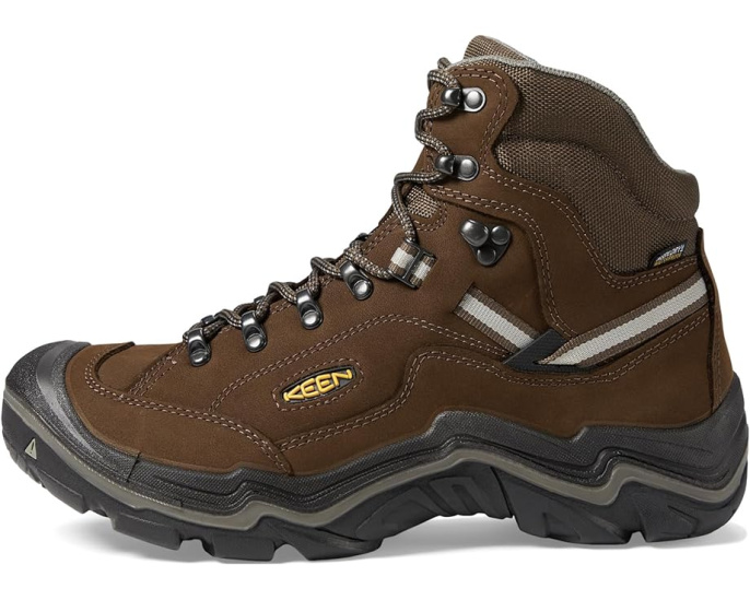 Водонепроницаемые ботинки KEEN Durand II Mid WP с мембраной KEEN.DRY и защитным мыском