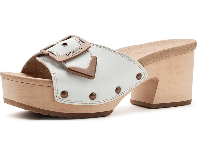 Сандалии Dr. Scholl's Original Rodeo на платформе с деревянной подошвой