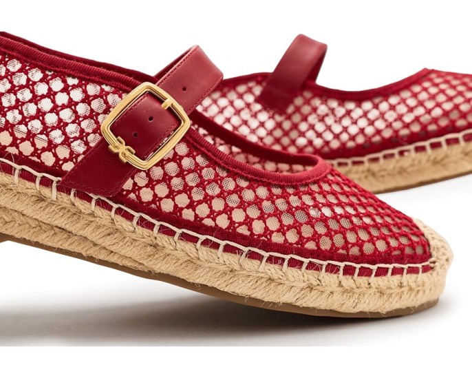 Туфли Sam Edelman Mackie Mesh Mary Jane на платформе из эспадрилий