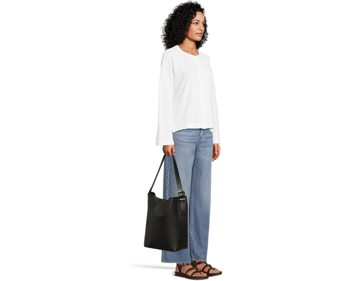 Сумка-ведро Essential из кожи Madewell