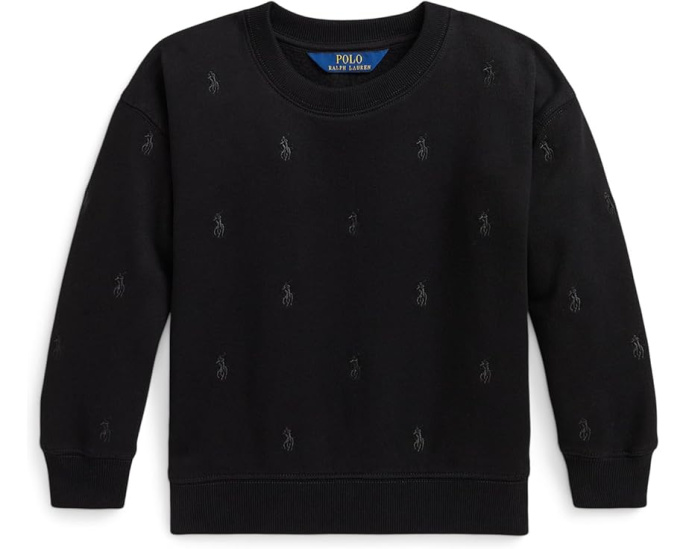 Толстовка Polo Ralph Lauren Kids с вышитым пони из флиса