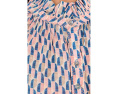 Рубашка NIC+ZOE Petite Sideways Cotton Crinkle с принтом