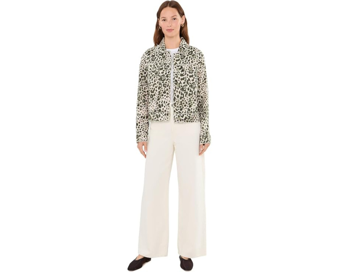 Куртка Tommy Bahama Pacific Leopard Two Palms с необработанным краем и принтом