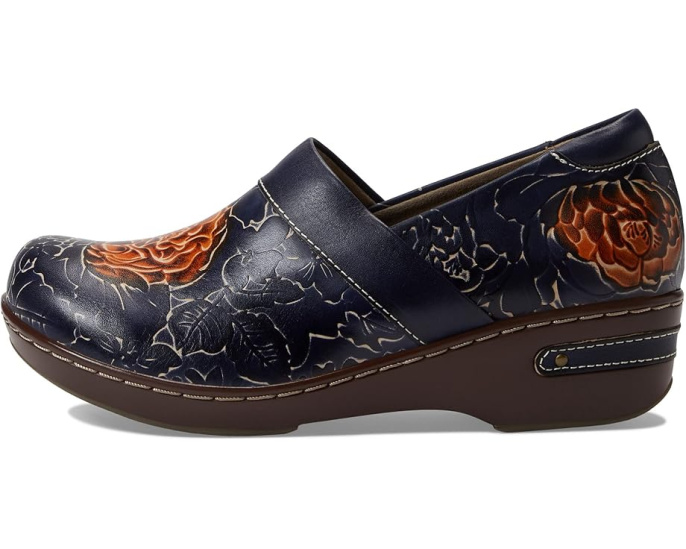 Clogs L'Artiste by Spring Step Elkayjay с ручной росписью и платформой