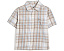 Повседневная клетчатая рубашка Boxy Woven abercrombie kids для детей