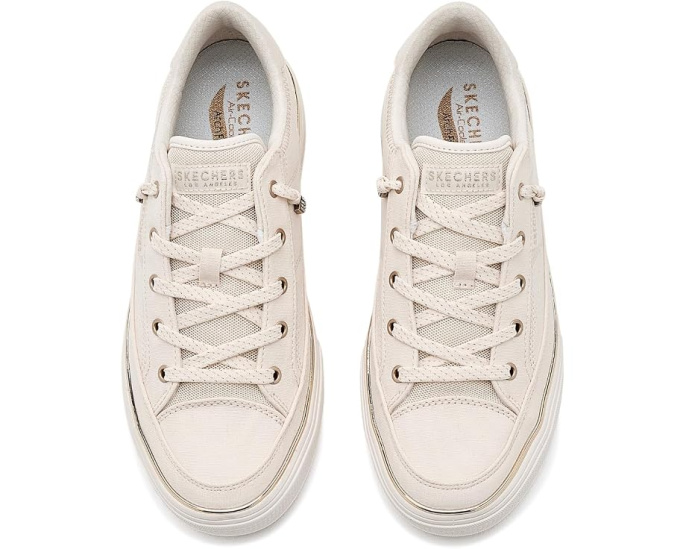 Кеды Skechers Arch Fit Arcade с блестящими акцентами