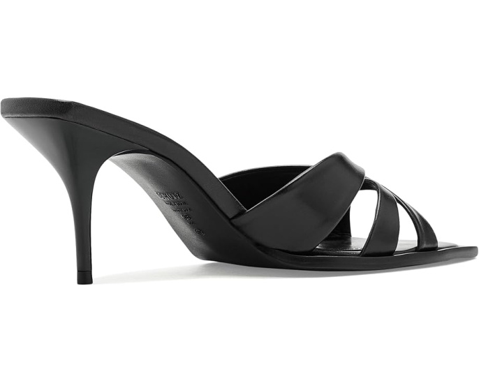 Schutz босоножки Keefa Leaf Mule на шпильке