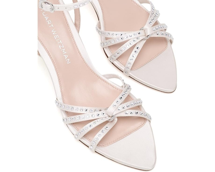Босоножки Stuart Weitzman Carlyle Sandals 50 с кристаллами