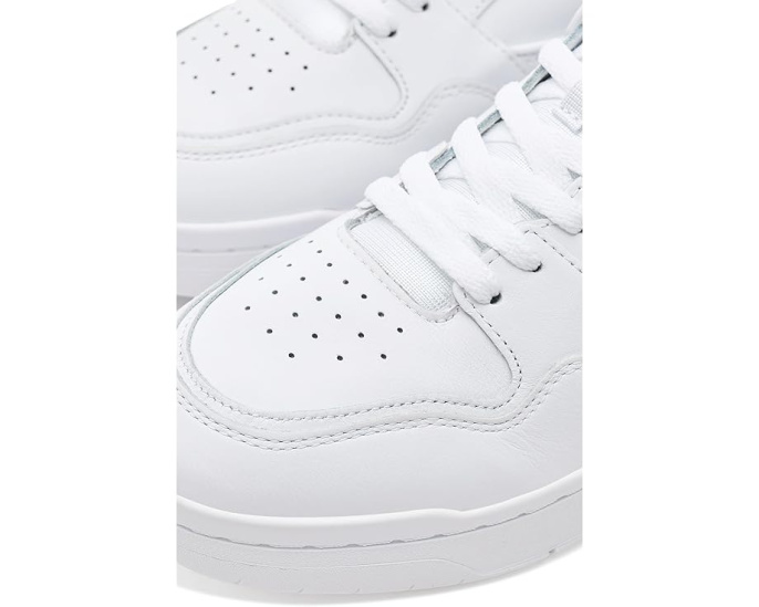 Кожаные кроссовки Courtcage Set Lacoste с перфорированным верхом
