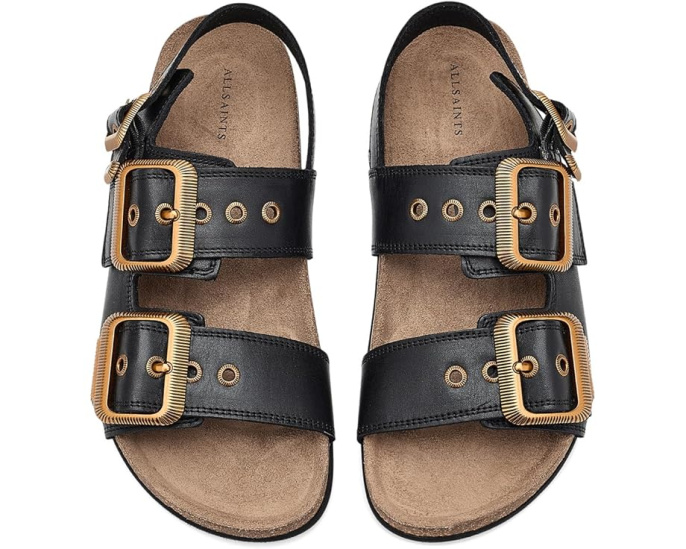 Сандалии AllSaints Staffa с несколькими пряжками для регулировки