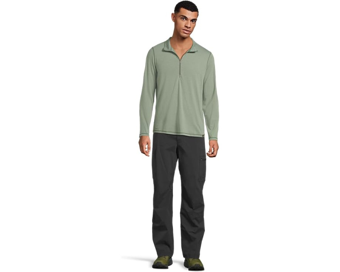 Рубашка L.L.Bean Everyday SunSmart 1/4 Zip с защитой от солнца и молнией на четверть