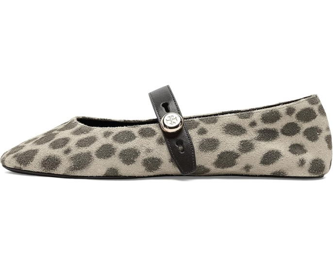 Сандалии Tory Burch Pierced Slides с перфорацией и квадратным носком
