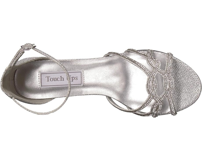 Сандалии Touch Ups Zoey с металлическим блеском