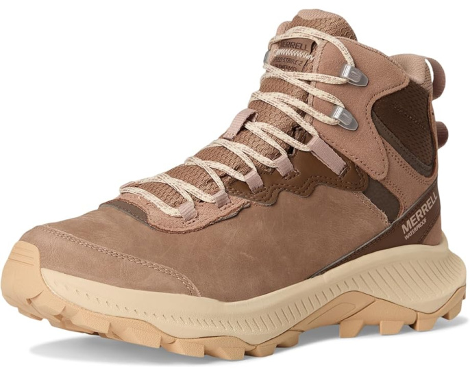 Термо кроссовки Merrell Speed Strike 2 Mid Waterproof с мембраной и утеплителем 230 г
