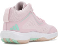 Кроссовки для волейбола Adidas Crazyflight 7 Mid Top для детей розовые