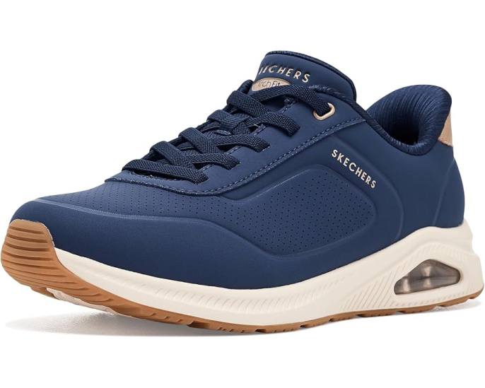 Кроссовки Skechers Arch Fit Uno с перфорированным верхом