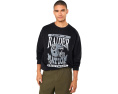 Толстовка NFL Las Vegas Raiders Helmet Flea Market Crew Fleece
