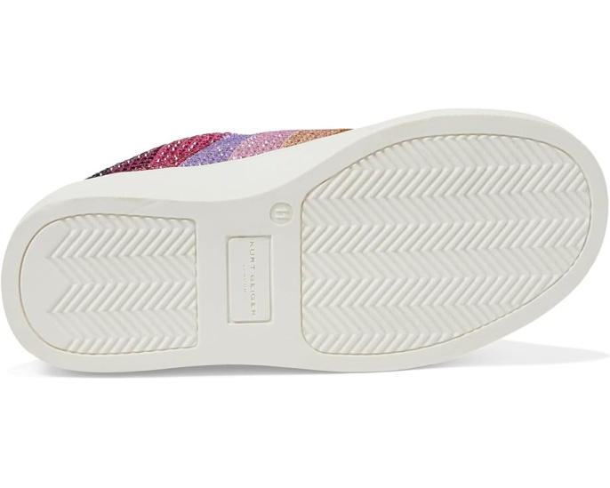 Кроссовки Mini Laney Crystal Stripe с кристаллами и разноцветными полосками