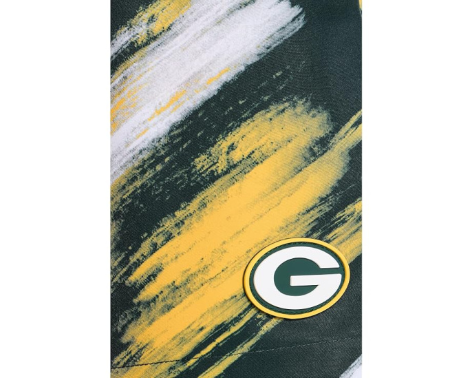 The Color Blitz Packers 5.5" (Classic Lined Swim Trunks)