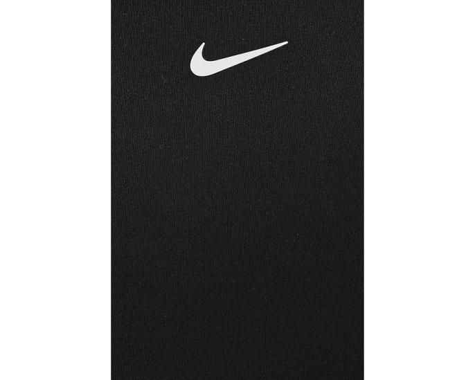 Кроп топ Nike Swim Solid с принтом Swoosh и полной подкладкой