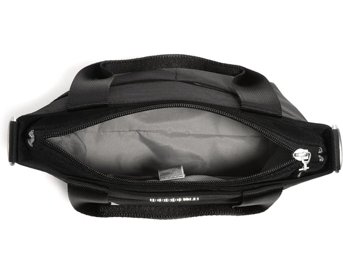 Мини-сумка тоут Baggallini Carryall с отстегивающимся ремнем и карманами