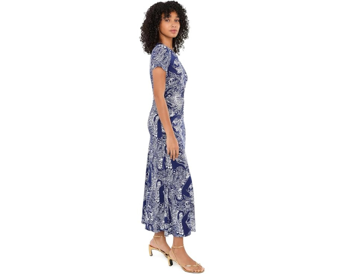 Платье Lilly Pulitzer Alma миди с защитой UPF 50+
